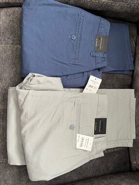 Bonobos Men's Chinos in Navy and Light Gray